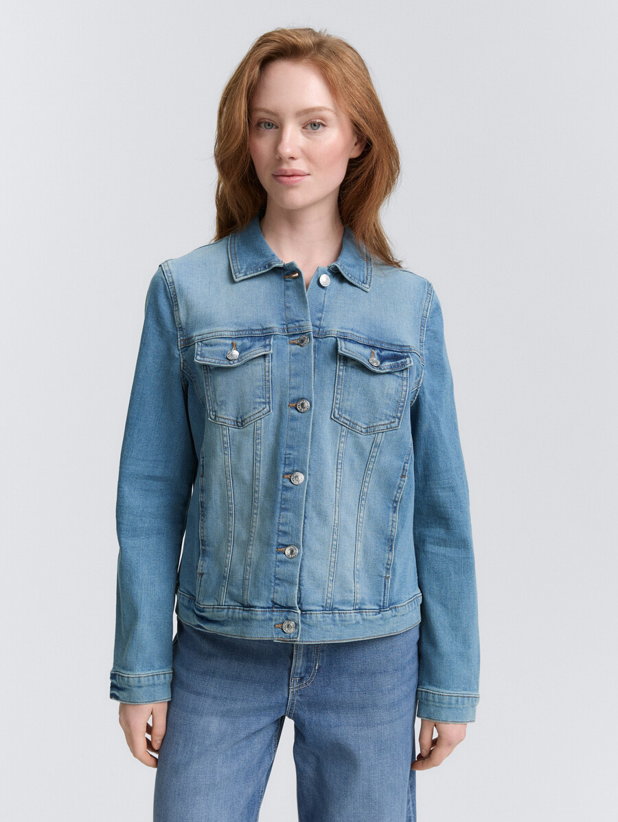 veste en jean en coton bio