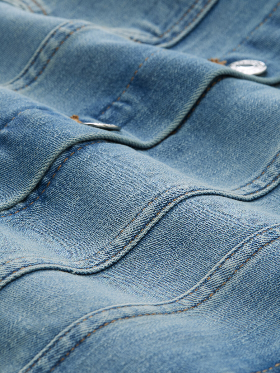 veste en jean en coton bio