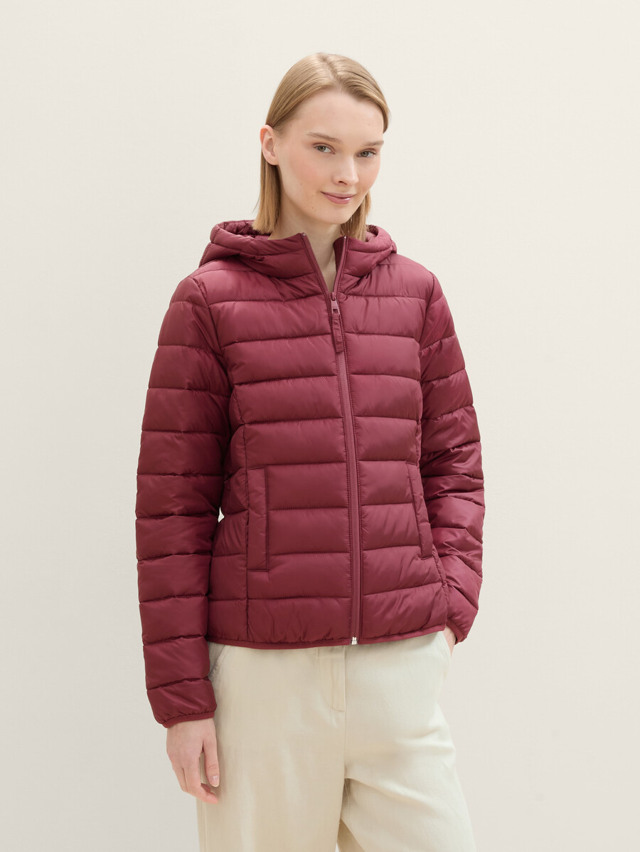 veste matelassée légère à capuche