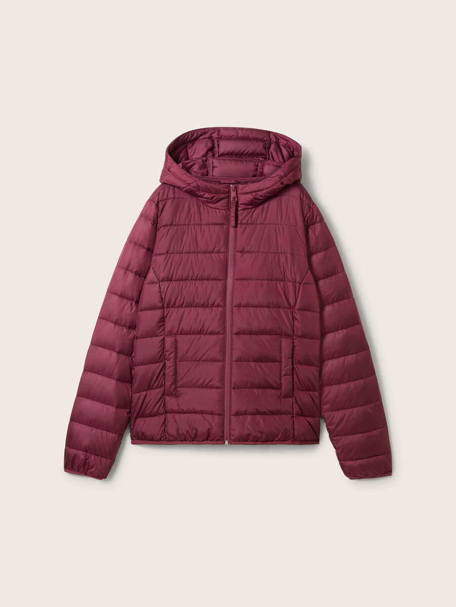 veste matelassée légère à capuche