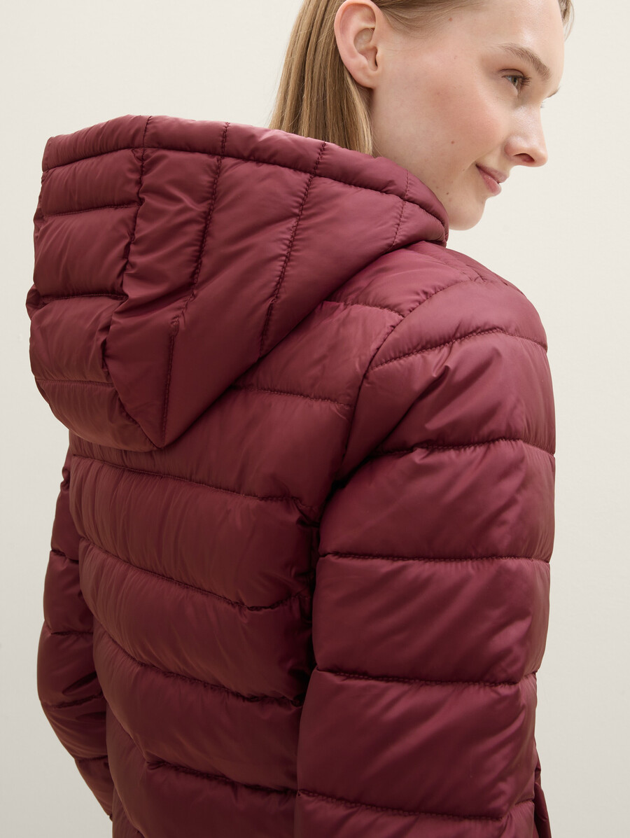 veste matelassée légère à capuche