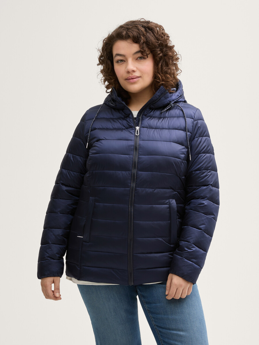 grande taille - veste matelassée légère avec fonction déperlante