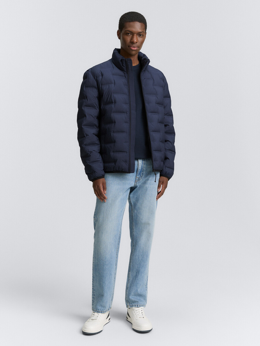 veste matelassée légère à col montant