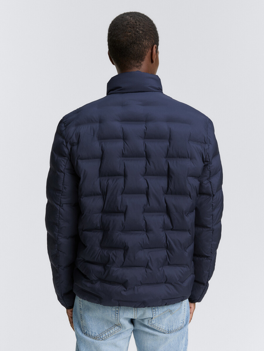 veste matelassée légère à col montant