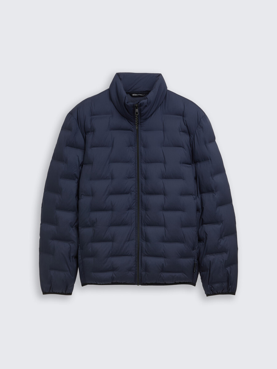 veste matelassée légère à col montant