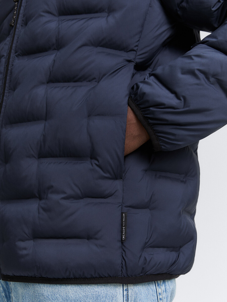 veste matelassée légère à col montant