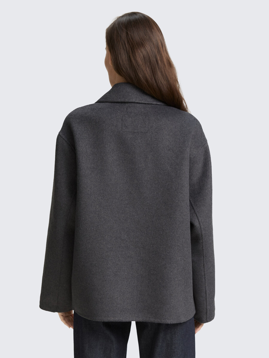 veste caban en laine