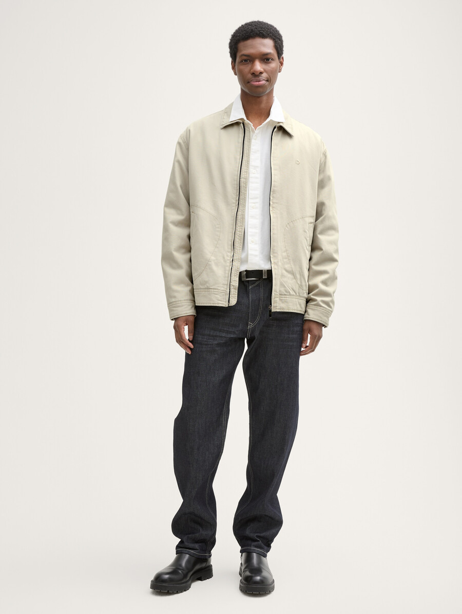 veste en coton coupe décontractée