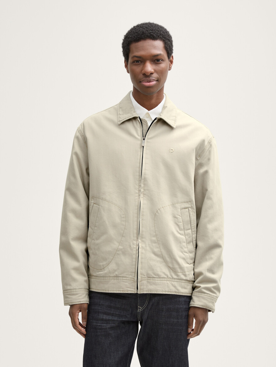veste en coton coupe décontractée
