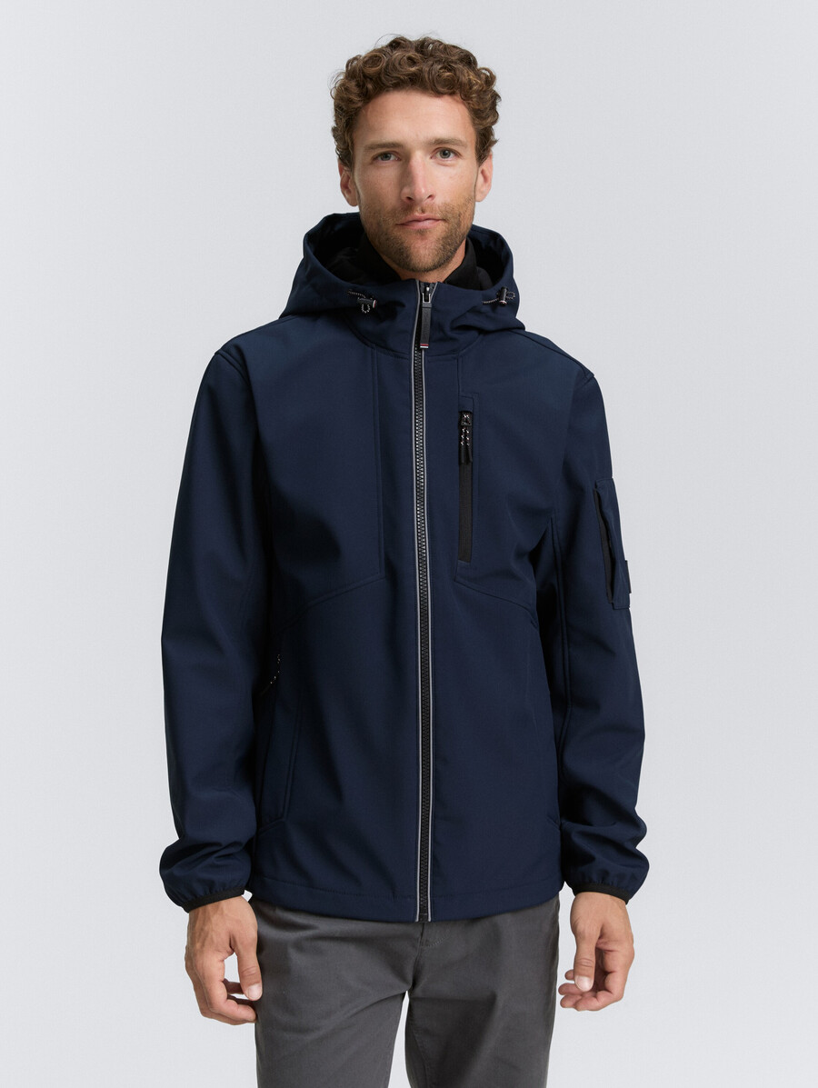veste softshell à capuche