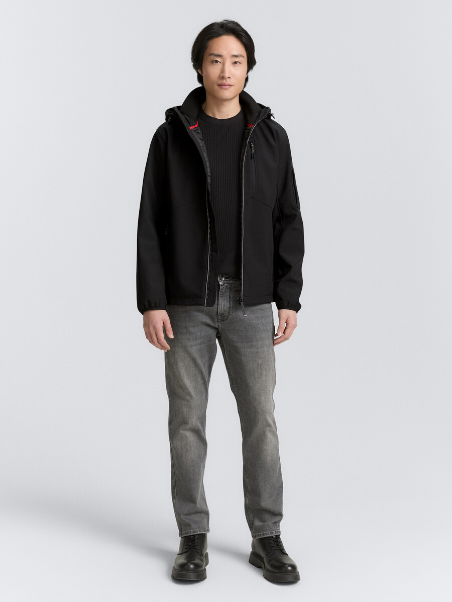 veste softshell à capuche