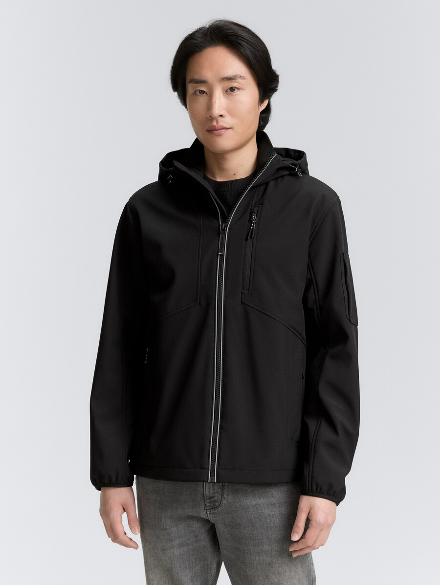 veste softshell à capuche