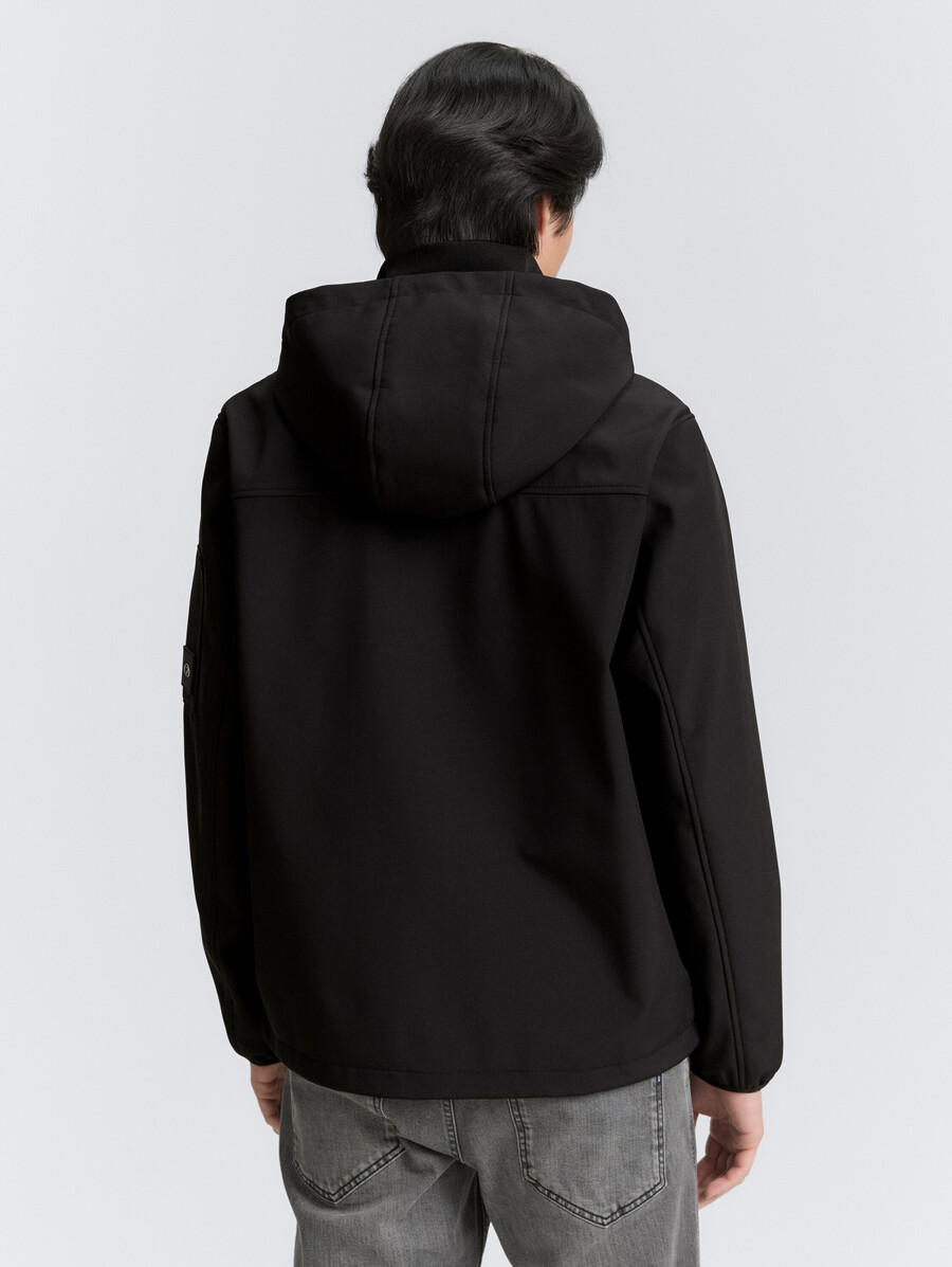 veste softshell à capuche
