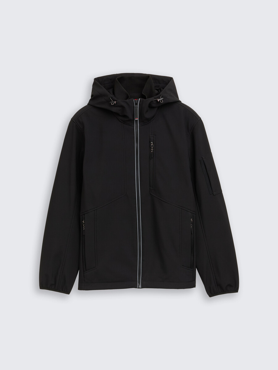veste softshell à capuche