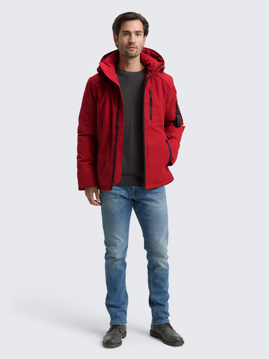 veste dhiver avec capuche amovible