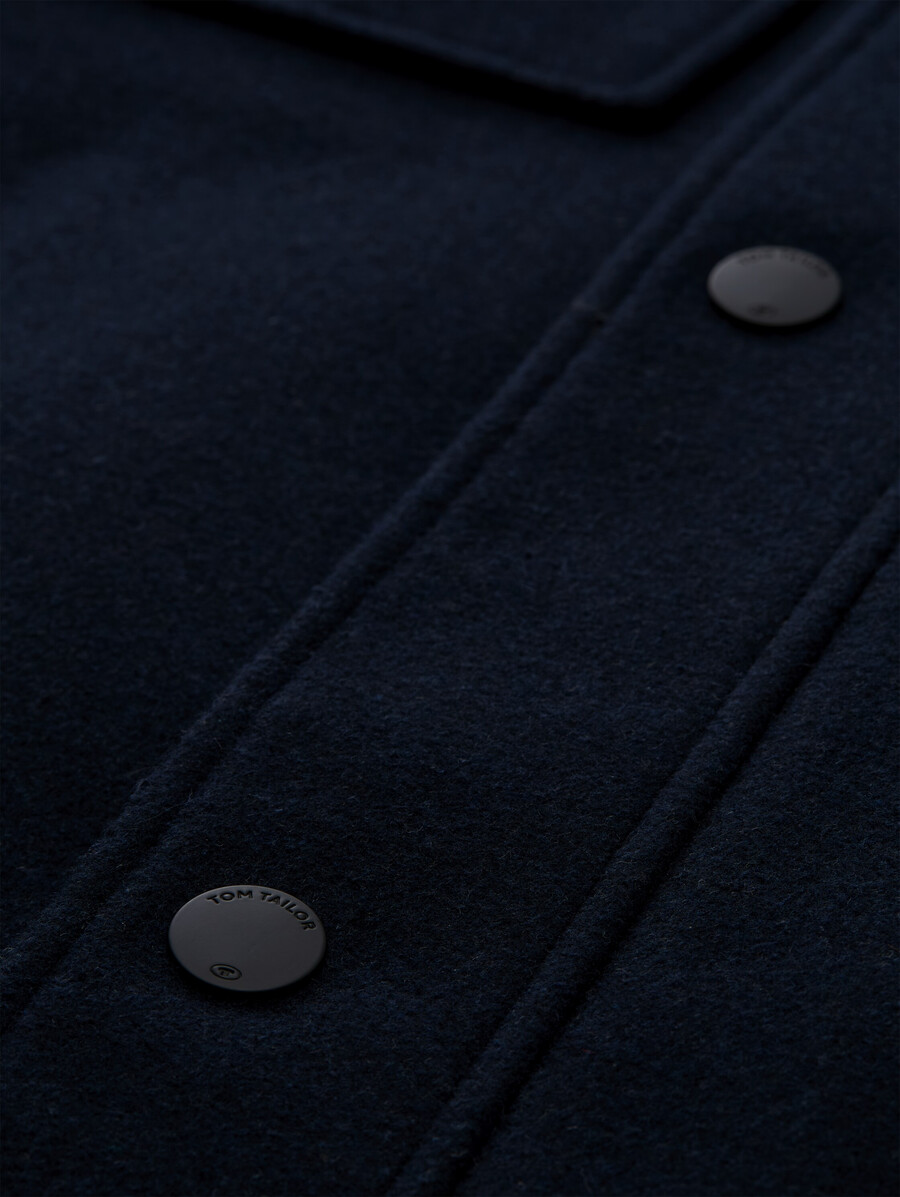 veste en laine 2 en 1 avec veste intérieure amovible