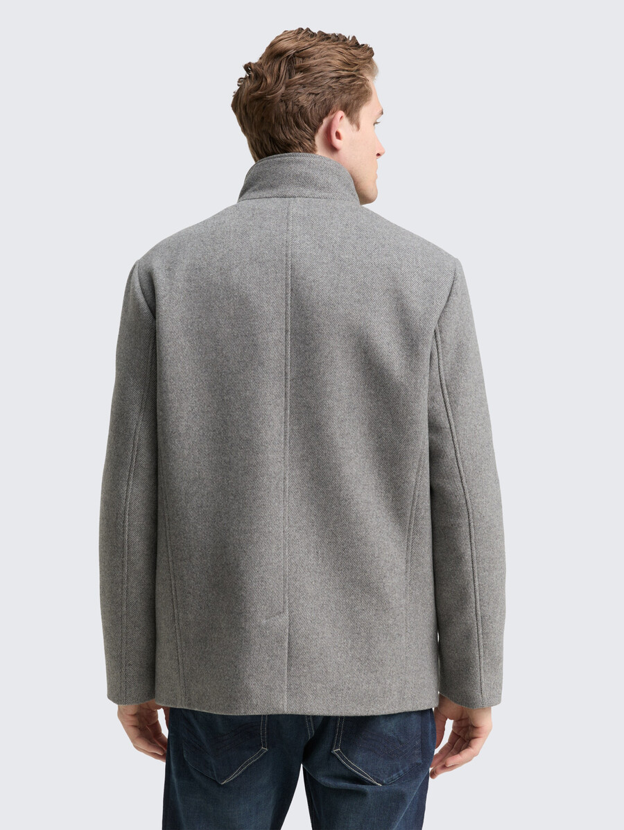 veste en laine 2 en 1 avec veste intérieure amovible