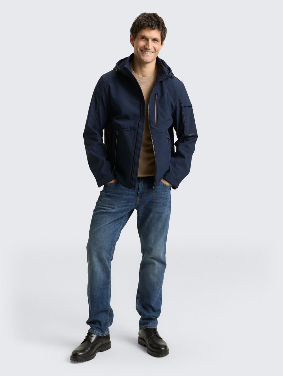 veste softshell à capuche
