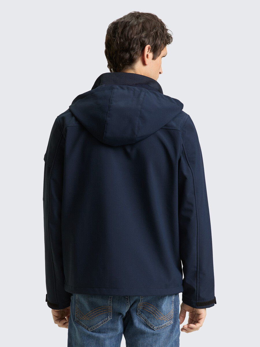 veste softshell à capuche