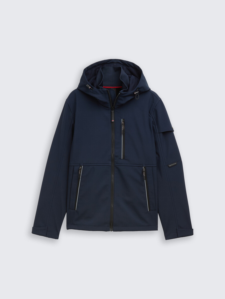 veste softshell à capuche