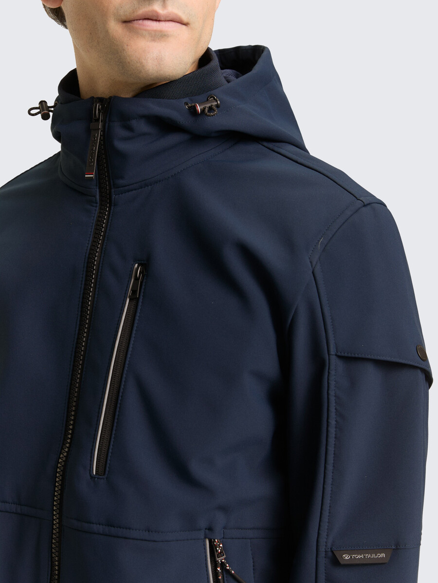 veste softshell à capuche