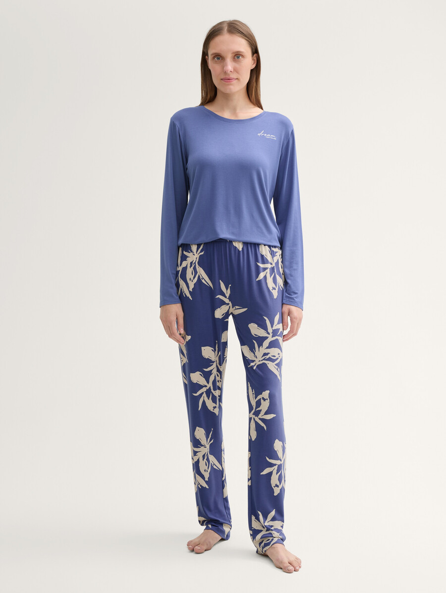 ensemble pyjama à motif floral
