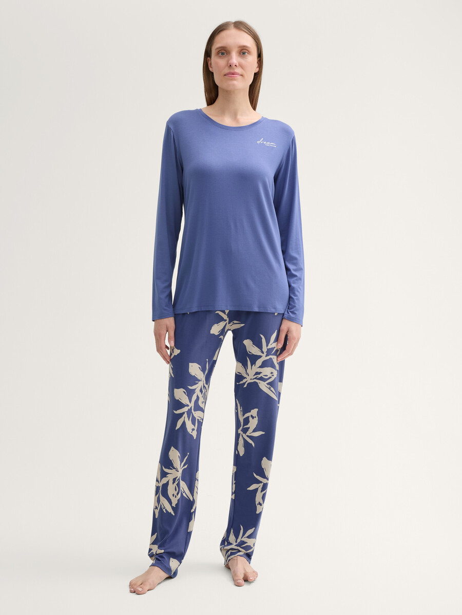 ensemble pyjama à motif floral