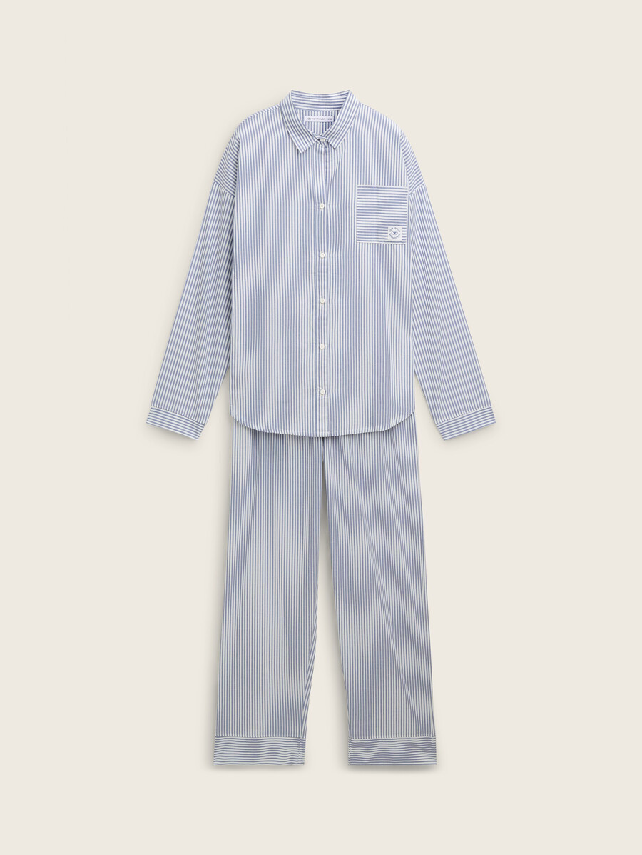 ensemble pyjama à rayures