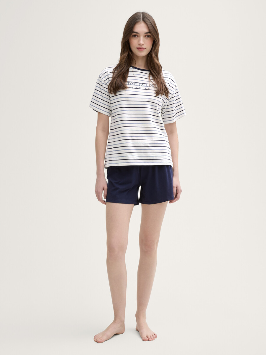 ensemble pyjama à rayures