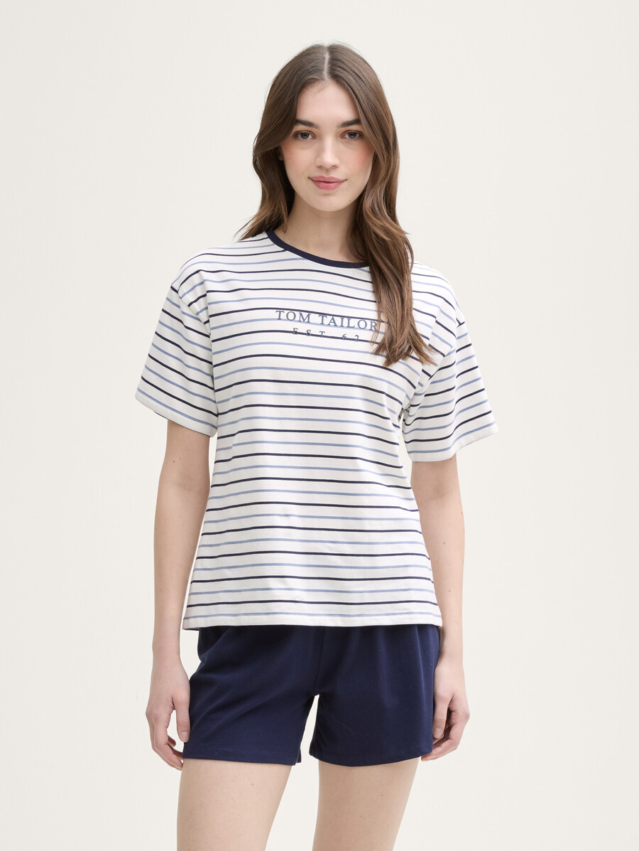 ensemble pyjama à rayures