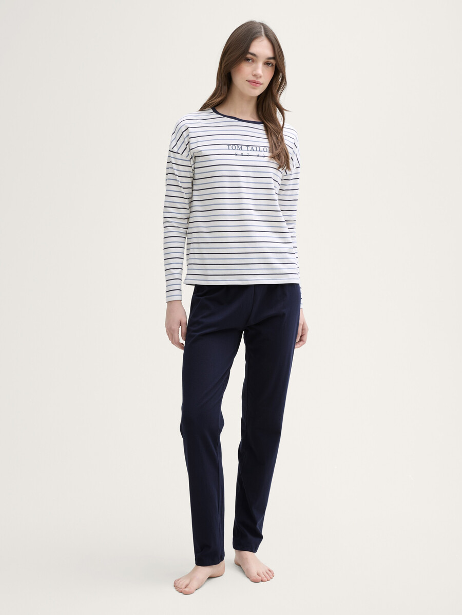 ensemble pyjama à rayures