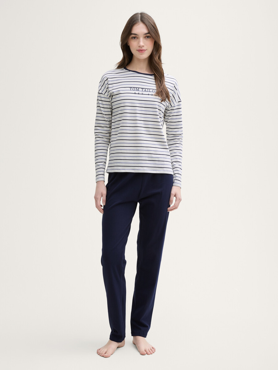 ensemble pyjama à rayures