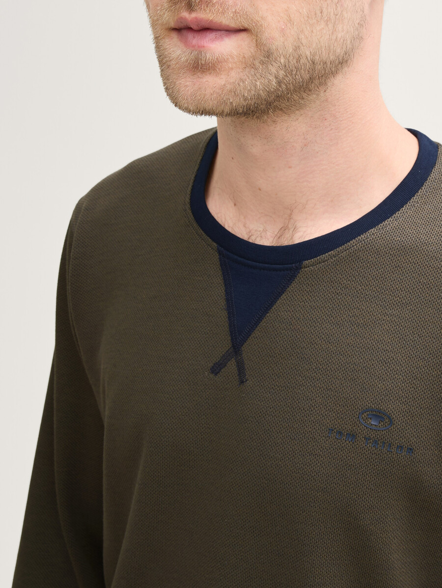 ensemble pyjama avec imprimé logo et cordon de serrage