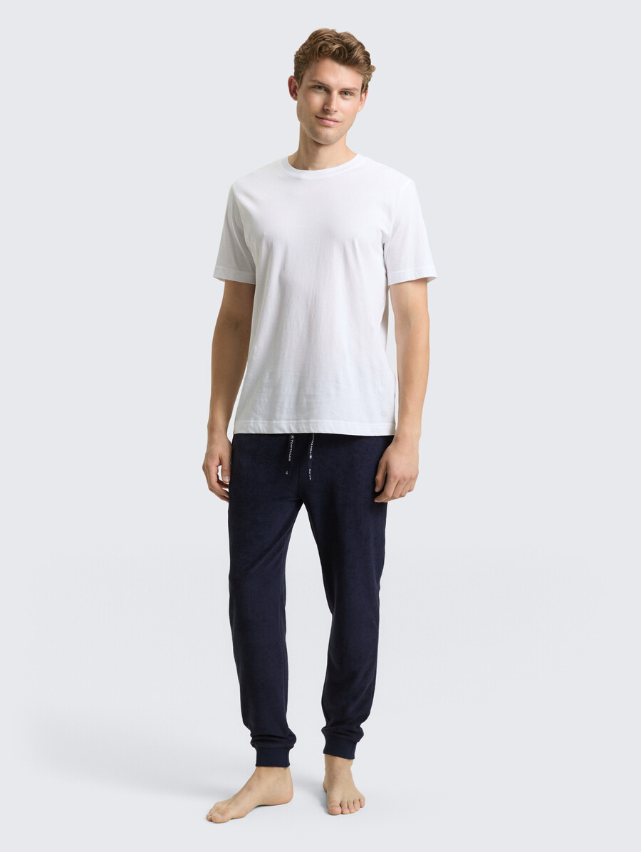 pantalon de pyjama structuré